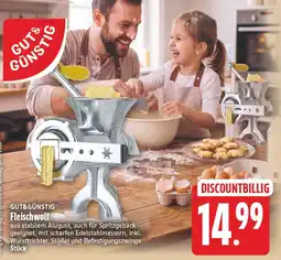 EDEKA Wucherpfennig GUT&GÜNSTIG Fleischwolf Angebot