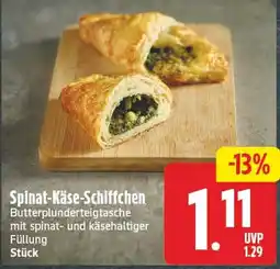 EDEKA Wucherpfennig Spinat-Käse-Schiffchen Angebot