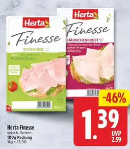 EDEKA Wucherpfennig Herta Finesse Angebot