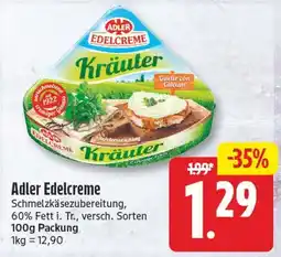 EDEKA Wucherpfennig Adler Edelcreme Kräuter Angebot