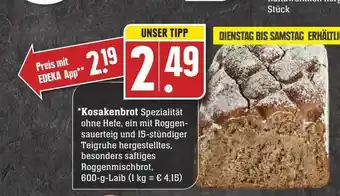 Scheck-in-Center Kosakenbrot Angebot