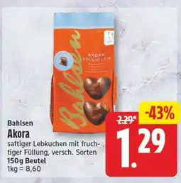 EDEKA Wucherpfennig Bahlsen Akora Angebot