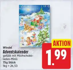 EDEKA Wucherpfennig Windel Adventskalender Angebot