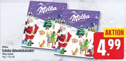 EDEKA Wucherpfennig Milka Schoko-Adventskalender Angebot