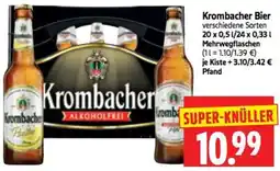 Edeka Herkules Krombacher Bier Angebot