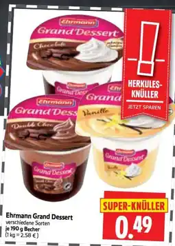 Edeka Herkules Ehrmann Grand Dessert Angebot