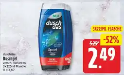 EDEKA Wucherpfennig duschdas Duschgel Angebot