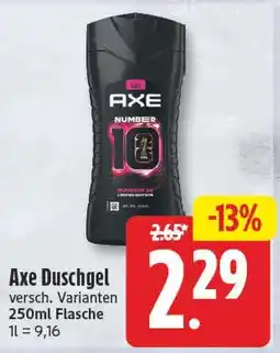 EDEKA Wucherpfennig Axe Duschgel Angebot