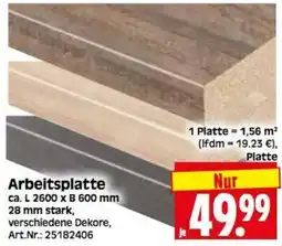 Herkules Baumarkt Arbeitsplatte Angebot