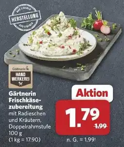Combi Goldmarie Gärtnerin Frischkäsezubereitung Angebot