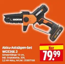 Herkules Baumarkt WORX Akku-Astsägen-Set Angebot