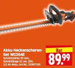 Herkules Baumarkt Akku Heckenscheren-Set WG264E Angebot
