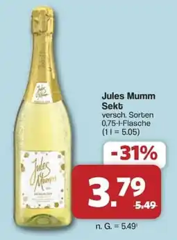 Famila Nord West Jules Mumm Sekt Angebot