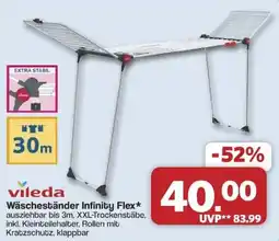 Famila Nord West vileda Wäschesbänder Infinity Flex* Angebot