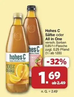Famila Nord West hohes C Angebot