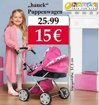 Woolworth „hauck“ Puppenwagen Angebot