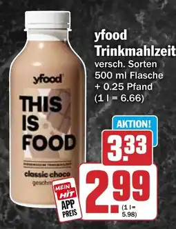 HIT yfood Trinkmahlzeit Angebot