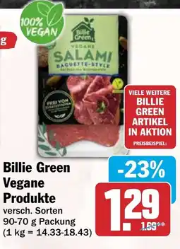 HIT Billie Green Vegane Produkte Angebot