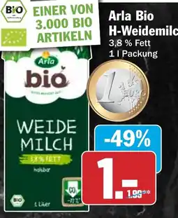 HIT Arla Bio H-Weidemilch Angebot