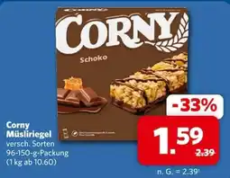 Combi Corny Müsliriegel Angebot