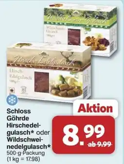 Famila Nord West Schloss Gohrde Hirschedelgulasch* oder Wildschwedelgulasch* Angebot
