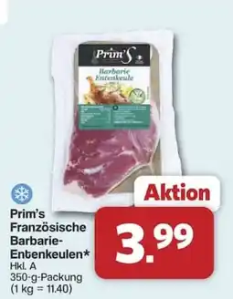 Famila Nord West Prim's Französische Barbarie-Entenkeulen Angebot