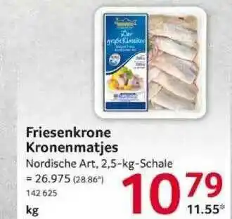 Selgros Friesenkrone Kronenmatjes Angebot