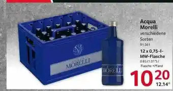 Selgros Acqua Morelli Angebot