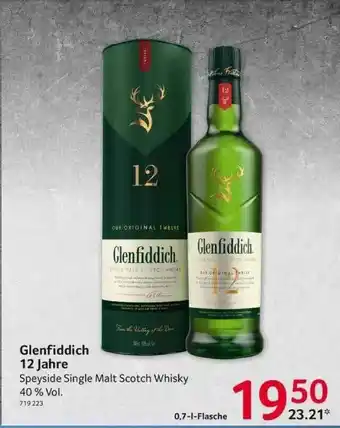 Selgros Glenfiddich 12 Jahre Angebot