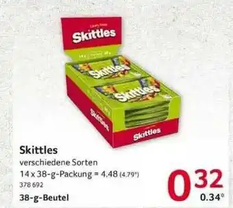 Selgros Skittles Angebot