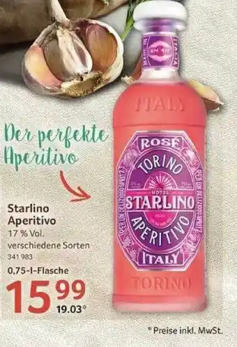 Selgros Starlino Aperitivo Angebot