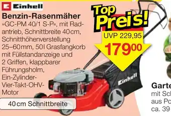 Jawoll Einhell Benzin-Rasenmaher | GC-PM 40/1 S-P Angebot