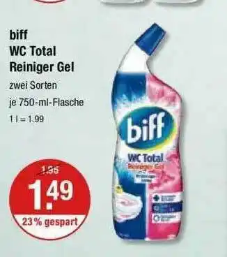 V Markt Biff Wc Total Reiniger Gel Angebot