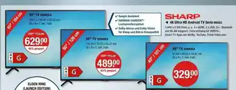 V Markt Sharp 4k Ultra Hd Android Tv Serie Bn5ea Angebot