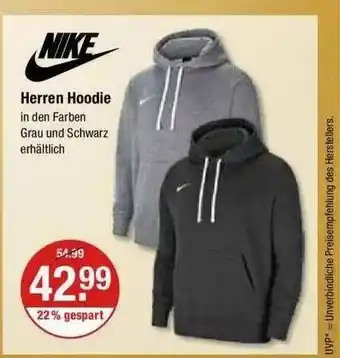 V Markt Nike Herren Hoodie Angebot