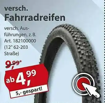 Sonderpreis Baumarkt Fahrradreifen Angebot