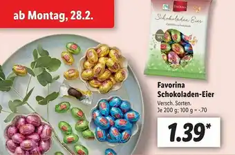 Lidl Favorina Scholaden-eier Angebot