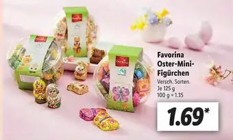 Lidl Favorina Oster-mini-figürchen Angebot