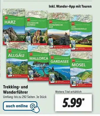 Lidl Trekking- Und Wanderführer Angebot