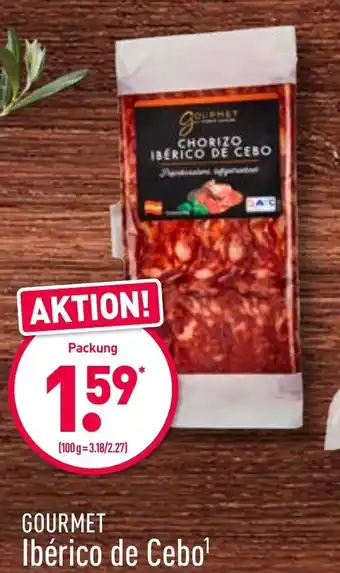 Aldi Nord Gourmet Ibérico de Cebo Angebot