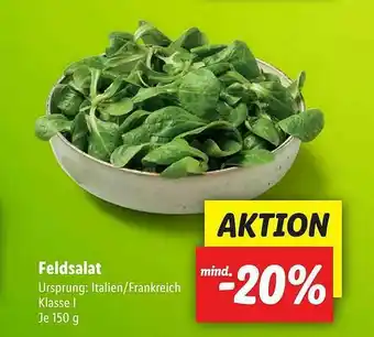 Lidl Feldsalat Angebot