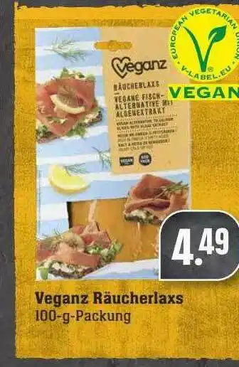 Scheck-in-Center Veganz Räucherlaxs Angebot