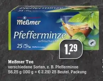 Scheck-in-Center Meßmer Tee Angebot