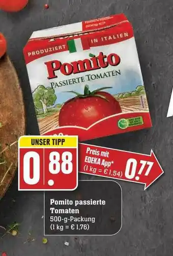 Scheck-in-Center Pomito Passierte Tomaten Angebot