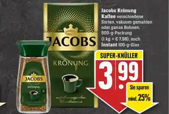 Scheck-in-Center Jacobs Krönung Kaffee Oder Instant Angebot