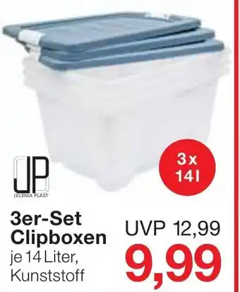 Jawoll Jelenia Plast Clipboxen 3*14L Angebot