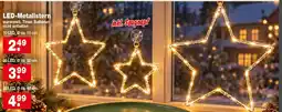 Krümet Sonderposten LED-Metallstern Angebot