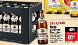 Krümet Sonderposten Benediktiner Festbier Angebot