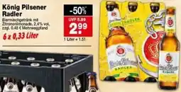 Krümet Sonderposten König Pilsener Radler Angebot