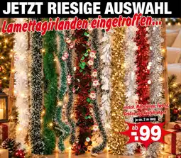 Krümet Sonderposten Lamettagirlanden Angebot